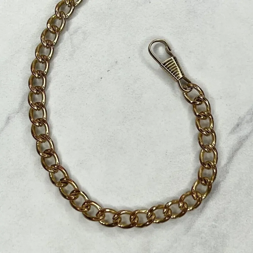 Gold Tone Skinny Chain Link Purse Handbag Replacement Strap ✨